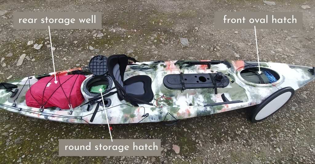 sit on top kayak hatches for storing camping gearcamping